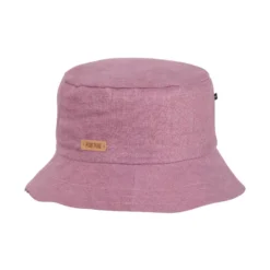 Leinen-Schlapphut mauve49