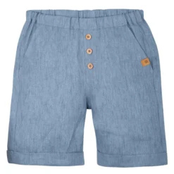 Leinen-Shorts blue-shadow 92