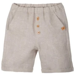 Leinen-Shorts natur 122/128