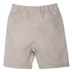 Leinen-Shorts natur 122/128