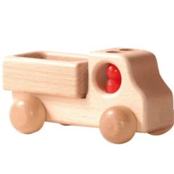 Lieferwagen mit zwei Männlein