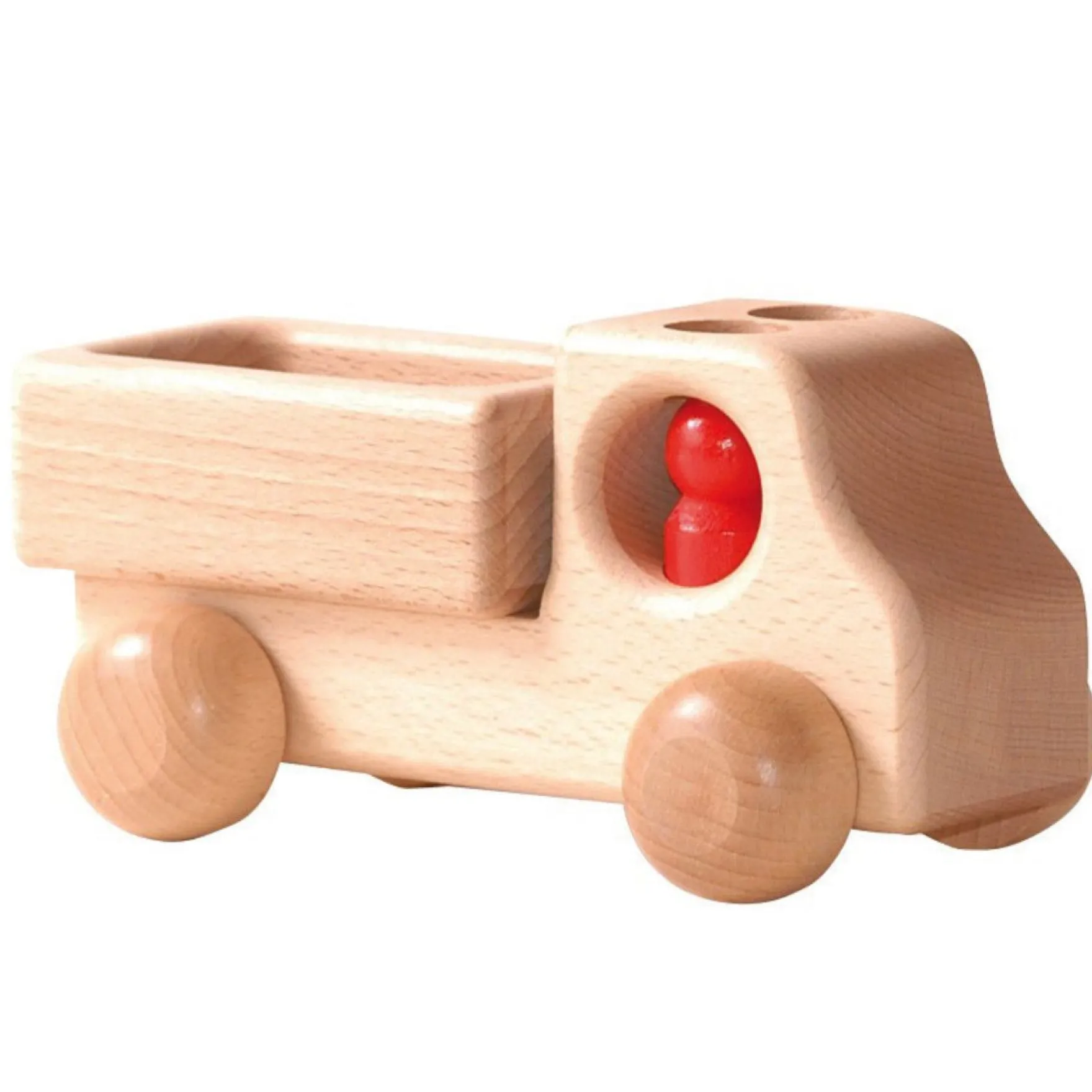 Lieferwagen mit zwei Männlein