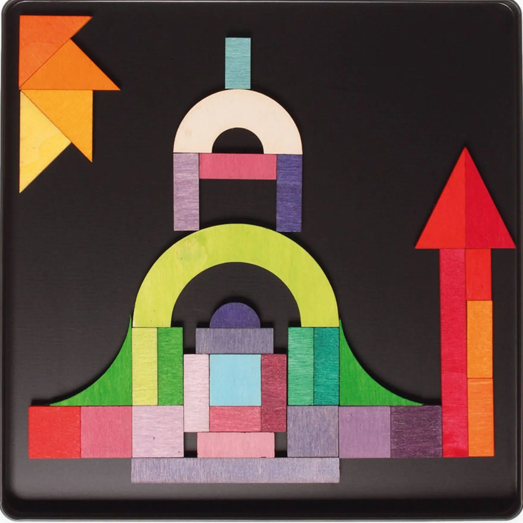 Magnetspiel Geo-Grafisch