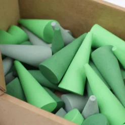 Mandala Green Cone