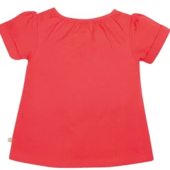 Mädchen T-Shirt himbeerrot Meerjungfrau 86/92