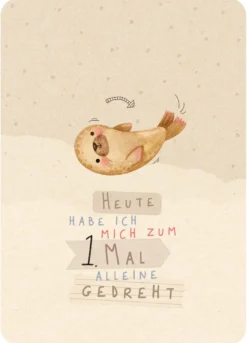 Meilensteinkarten Tiere