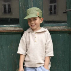 Michel Mütze Leinen natur