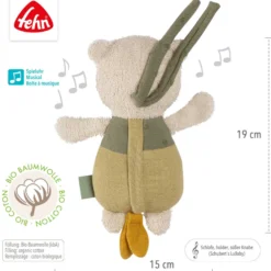 Mini-Spieluhr Bär (Schuberts Wiegenlied)