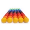 Mittlere Holzperlen Regenbogen (60 Stück)