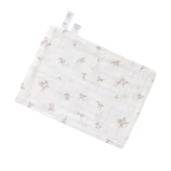 Mull-Waschlappen rose-natur