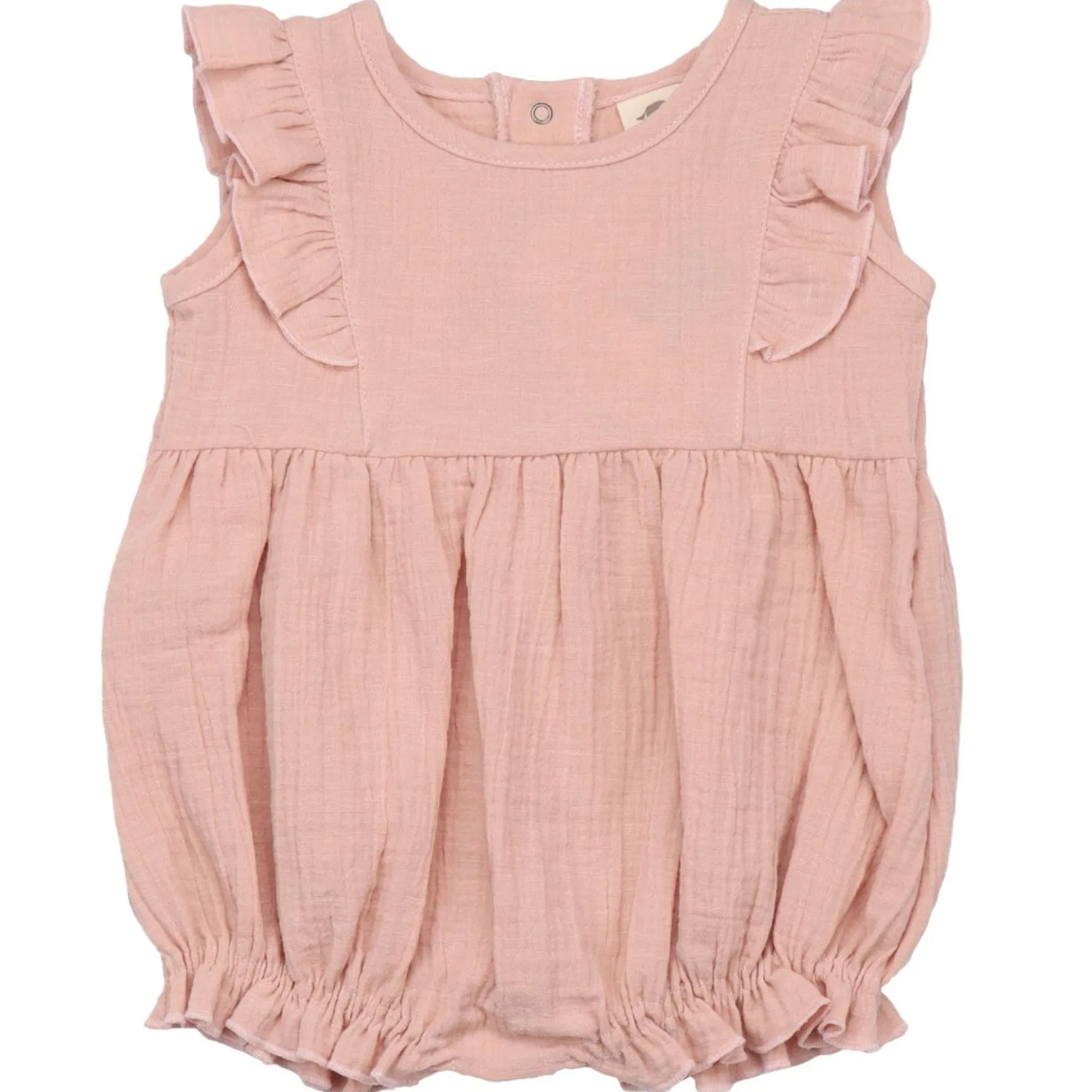 Musselin-Beachbody hellrosé 74