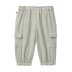Musselin-Cargohose salbei 98