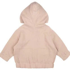 Musselin-Jacke taupe