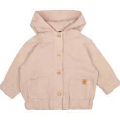 Musselin-Jacke taupe