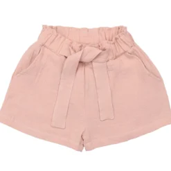 Musselin-Shorts hellrosé 128