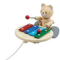 Nachziehbär mit Glockenspiel