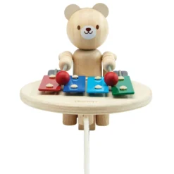 Nachziehbär mit Glockenspiel