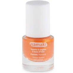 Nagellack glitzer-coral abziehbar