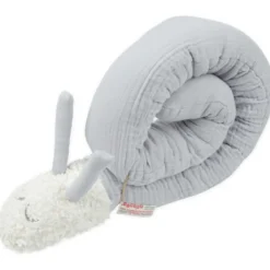 Nestchenschnecke "Pucki" Musselin hellgrau
