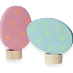 Osterstecker Set Ostereier Duo Blümchen