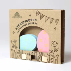Osterstecker Set Ostereier Duo Blümchen