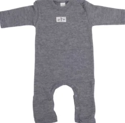 Overall Wolle Seide grau 86