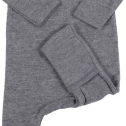 Overall Wolle Seide grau 86
