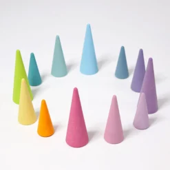Pastell Regenbogenwald