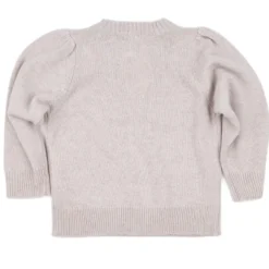 Pullover mit Cashmere "Puffärmel" beige 110/116