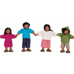 Puppenfamilie für Puppenhaus