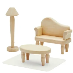 Puppenhausmöbel Set viktorianisch