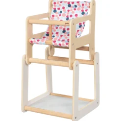 Puppenhochstuhl 2in1 mit Tisch