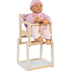 Puppenhochstuhl 2in1 mit Tisch