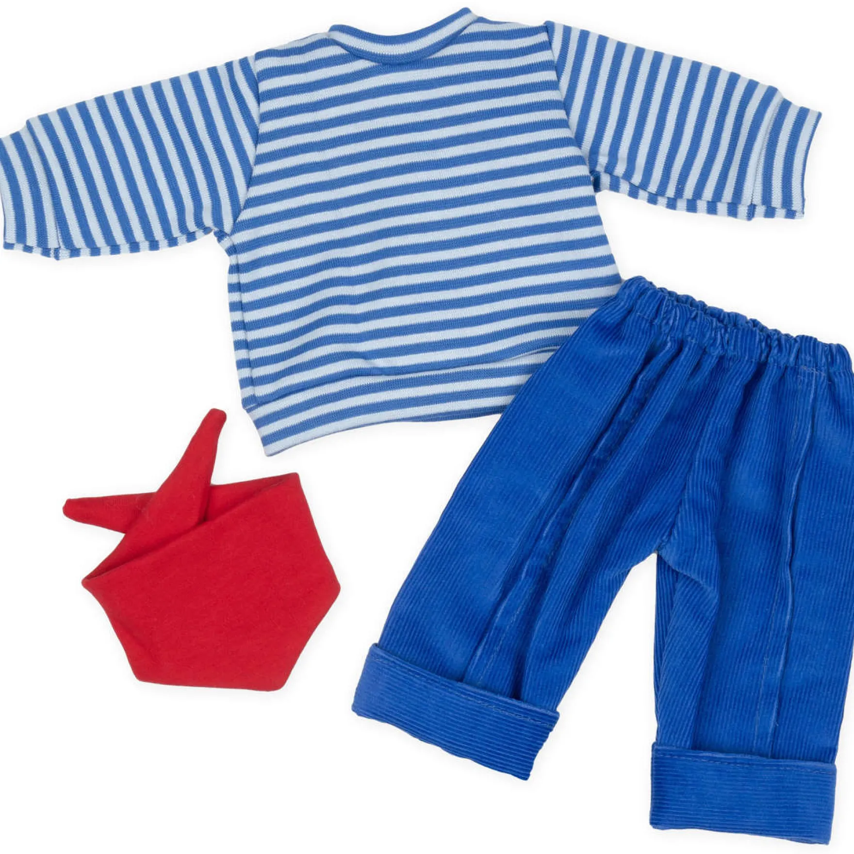 Puppenkleidung Set "Theo" blau