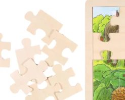 Rahmenpuzzle Holz 