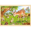 Rahmenpuzzle Holz "Rehkitz " 24 Teile