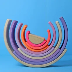 Regenbogen Neonpink