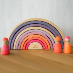 Regenbogen Neonpink