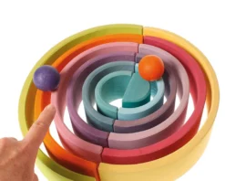 Regenbogen Pastell Groß