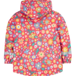 Regenjacke "Blumen" gefüttert98