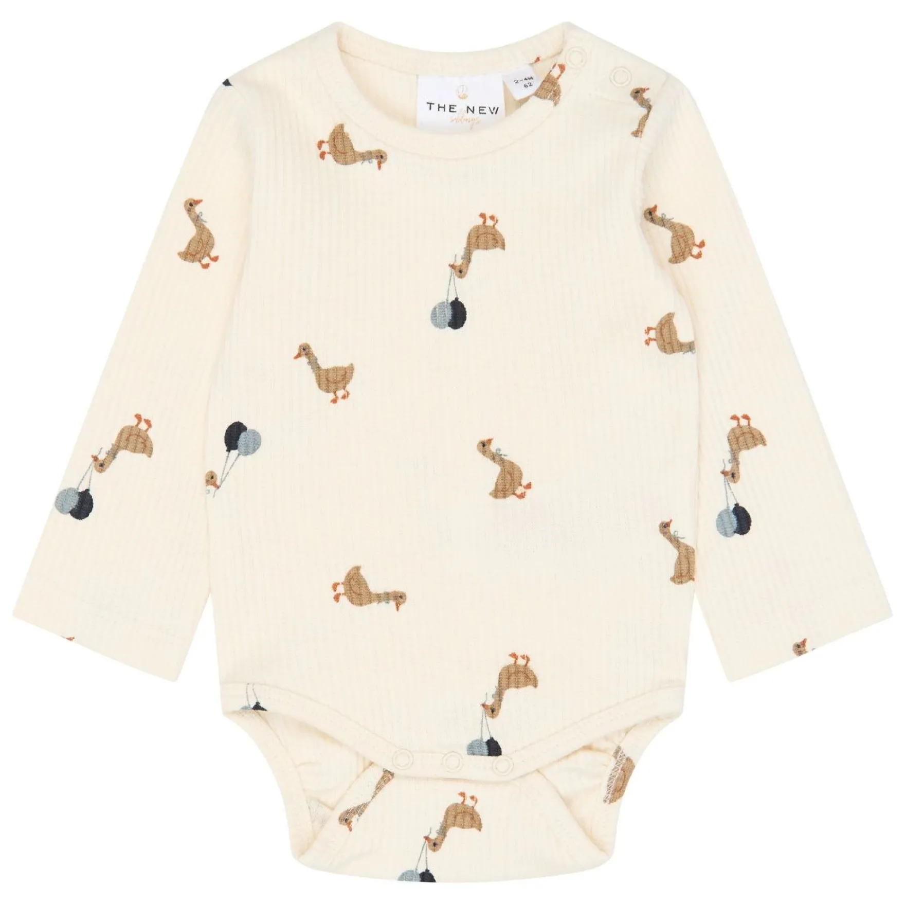 Ripp-Body "Ente" creme 68