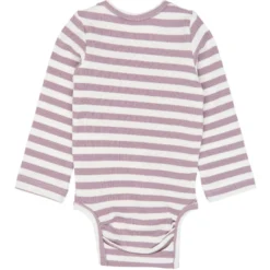 Ripp-Body mauve gestreift 92