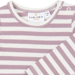 Ripp-Body mauve gestreift 92