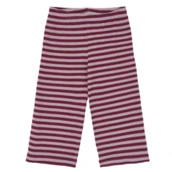 Ripp-Hose weit mauve gestreift 110