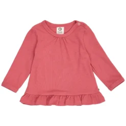 Ripp-Langarmshirt baroque rose 86