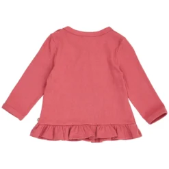 Ripp-Langarmshirt baroque rose 86