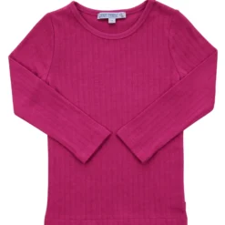 Ripp-Langarmshirt berry 98
