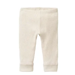 Ripp-Leggings kitt mélange 62/68