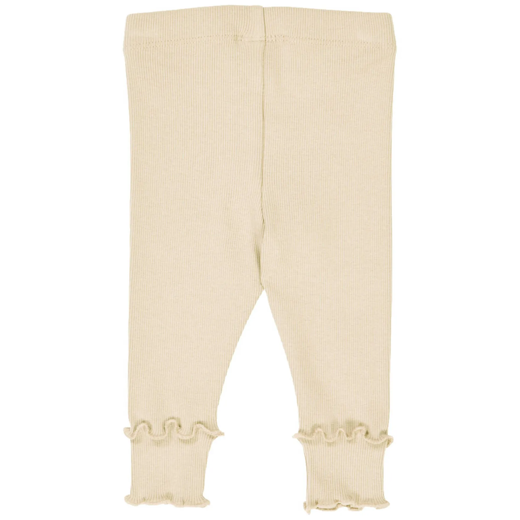 Ripp-Leggings mit Rüsche oak 92