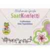 Saatkonfetti blühende Grüße